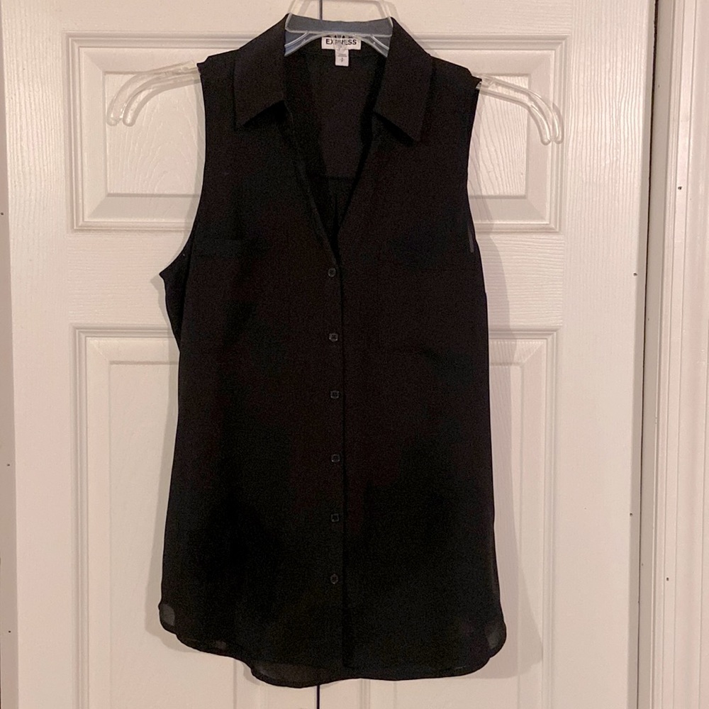 Express never worn size S black tank